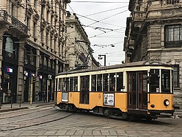 米蘭,意大利,電車