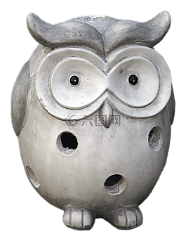 貓頭鷹,陶瓷,數(shù)字