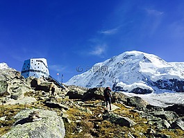 玫瑰小屋,采尔马特,雪