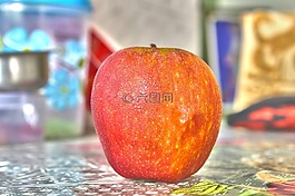 蘋果,水果,紅色