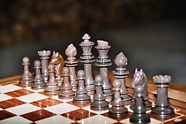 象棋,播放,棋盤