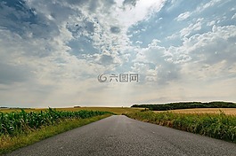 天空,景觀,收獲
