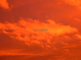 日落,太陽,天空