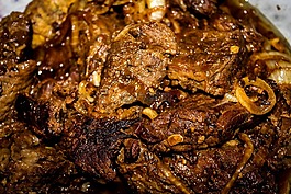 食品,肉,與洋蔥