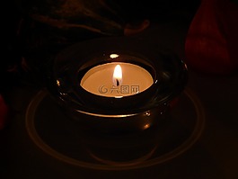 蠟燭,火焰,燒傷