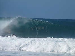 波,沖浪者,太平洋