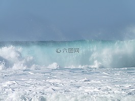 波,噴霧,沖浪