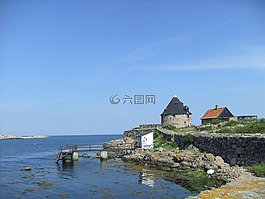 christiansoe,塔,波羅的海