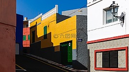 院,道路,顏色