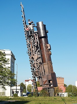 城市,紀(jì)念碑,機(jī)車