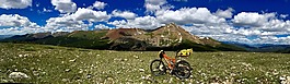 自行車,山,生活方式