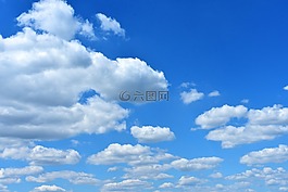 天空,云,夏季