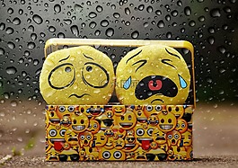 哭,惡劣的天氣,雨