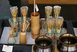 日本,店,茶