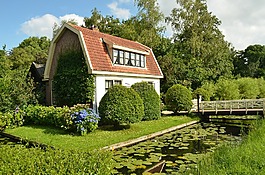 房子,入戶花園,橋