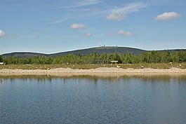 人造池塘,景观,山