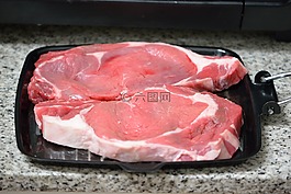 圆角,小牛肉,肉类