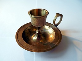 燭臺,黃銅,金屬