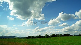 景觀,云,天空