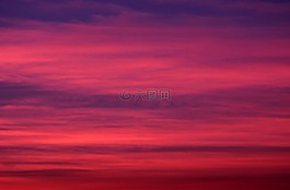 日落,天空,云
