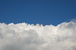 云,天空,藍色