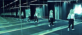 鏡子,無限,女子