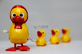 鸭,玩具,幸运鸭子