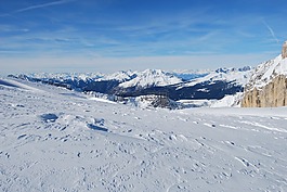 白云巖,山,雪