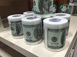 衛(wèi)生紙,錢,搞笑