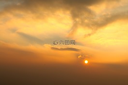 日落,天空,陽(yáng)光