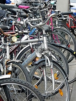 自行車,車輪,輪