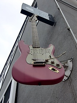吉他,巖,電吉他