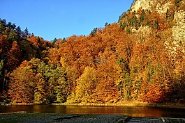 pieniny,杜納耶茨,秋葉