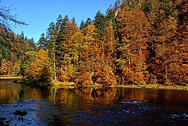 pieniny,杜納耶茨,秋葉