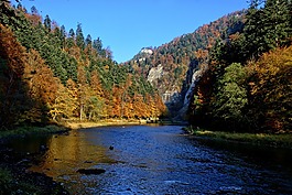 pieniny,杜納耶茨,秋葉