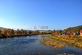 pieniny,杜納耶茨,秋葉