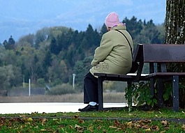 人的,女子,老