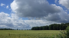 2016年夏,云,景觀