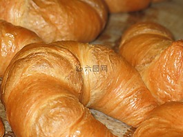 新月形面包,烘焙食品,法語