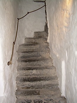 樓梯,陡,石
