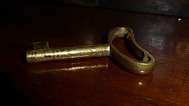 关键,黄金,柜钥匙
