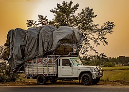金黃小時,卡車,印度