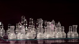 象棋,國(guó)際象棋游戲,玻璃