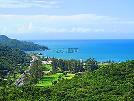 mar,景觀,天空