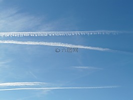 軌跡,天空,云