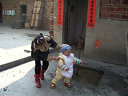 蹣跚,嬰兒,兒童