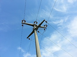 strommast,线,云