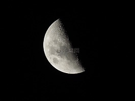 月亮,夜,天空