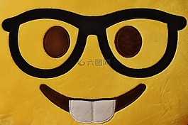 笑脸,面对,滑稽