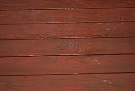 甲板,木,雨